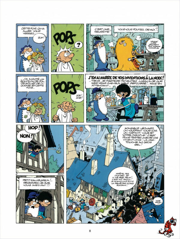 Léonard tome 23, Poil au Génie !