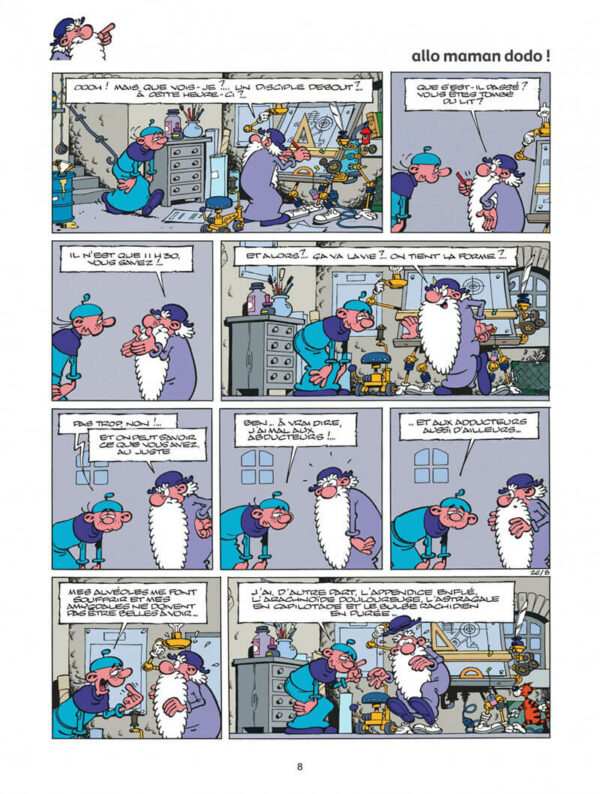 Leonard 26-7 Léonard tome 26, Génie or not Génie ?