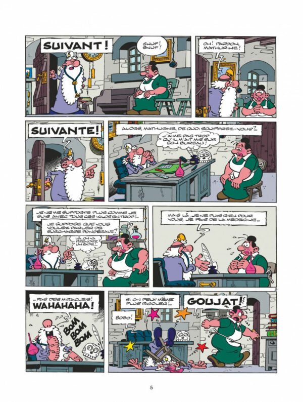 Léonard tome 34, Docteur Génie et Mister "Aïe"