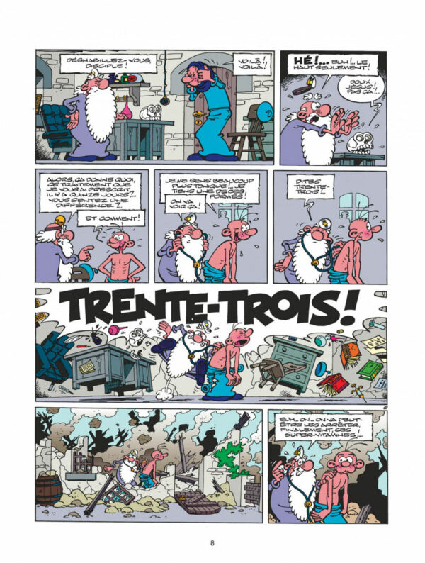 Léonard tome 34, Docteur Génie et Mister "Aïe"