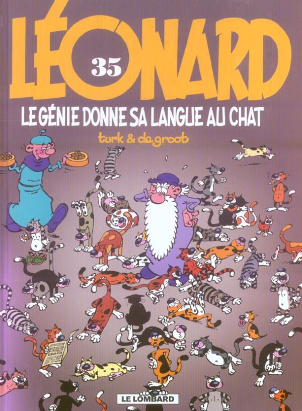Leonard 35-1 Léonard tome 35, le Génie donne sa langue au Chat