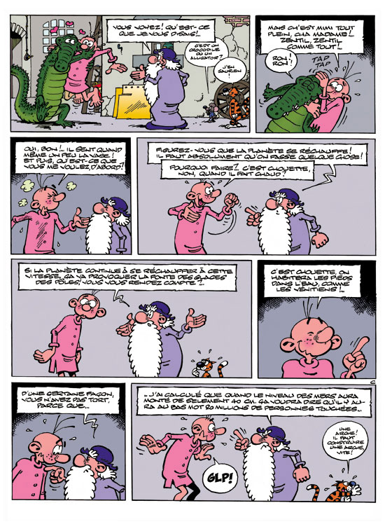 Léonard tome 38, y a-t-il un Génie pour sauver la Planète ?
