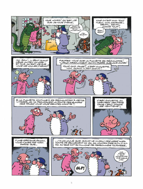 Léonard tome 38, y a-t-il un Génie pour sauver la Planète ?