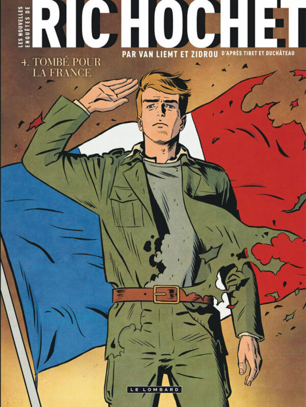 Les Nouvelles Enquetes de Ric Hochet 4-1 Les Nouvelles Enquêtes de Ric Hochet tome 04 – Tombé pour la France