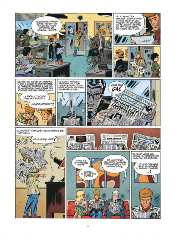 Les Nouvelles Enquetes de Ric Hochet 4-7 Les Nouvelles Enquêtes de Ric Hochet tome 04 – Tombé pour la France