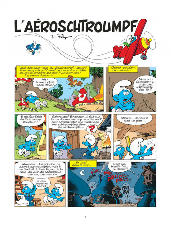 Les Schtroumpfs tome 14, L'Aéroschtroumpf