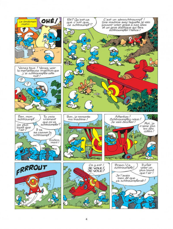 Les Schtroumpfs tome 14, L'Aéroschtroumpf
