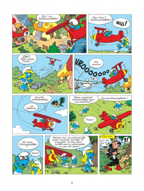 Les Schtroumpfs tome 14, L'Aéroschtroumpf