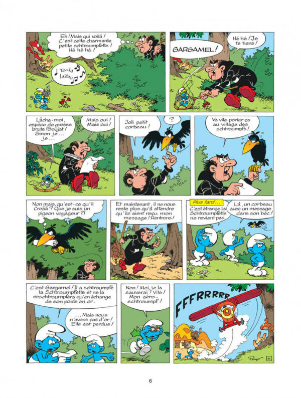 Les Schtroumpfs tome 14, L'Aéroschtroumpf