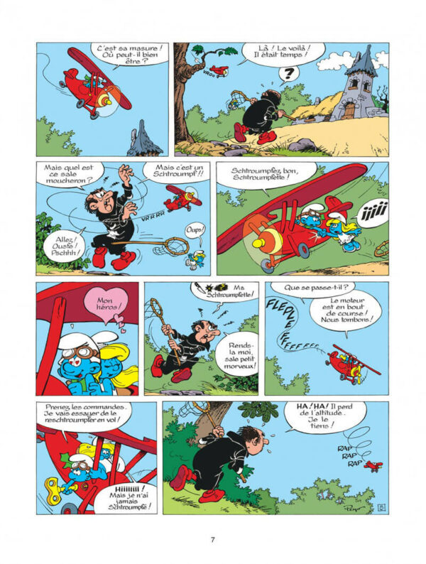 Les Schtroumpfs tome 14, L'Aéroschtroumpf