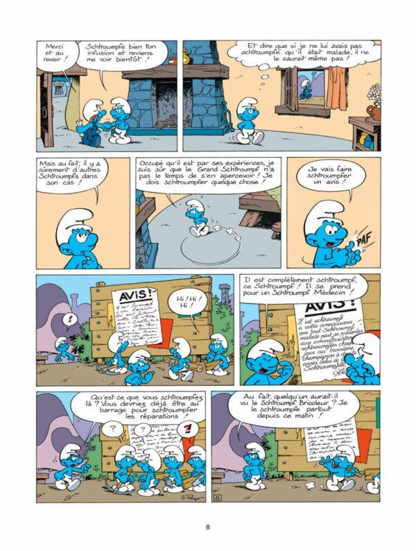 Les Schtroumpfs tome 18, Docteur Schtroumpf