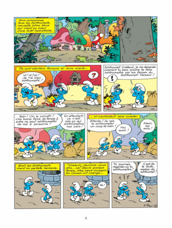 Les Schtroumpfs 20-2 Les Schtroumpfs tome 20, La Menace Schtroumpf