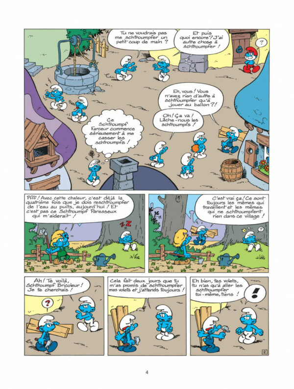 Les Schtroumpfs 20-3 Les Schtroumpfs tome 20, La Menace Schtroumpf