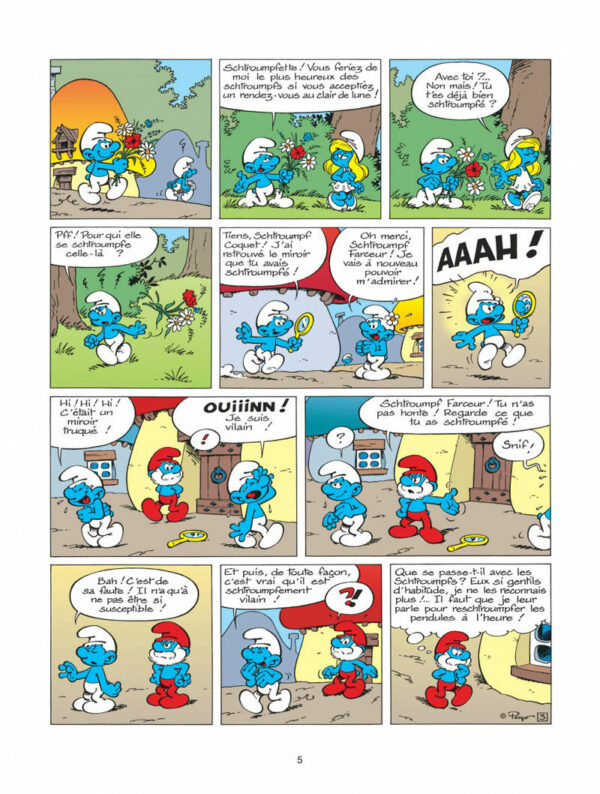 Les Schtroumpfs 20-4 Les Schtroumpfs tome 20, La Menace Schtroumpf