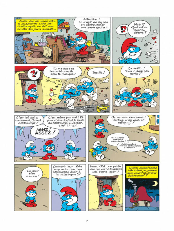 Les Schtroumpfs 20-6 Les Schtroumpfs tome 20, La Menace Schtroumpf