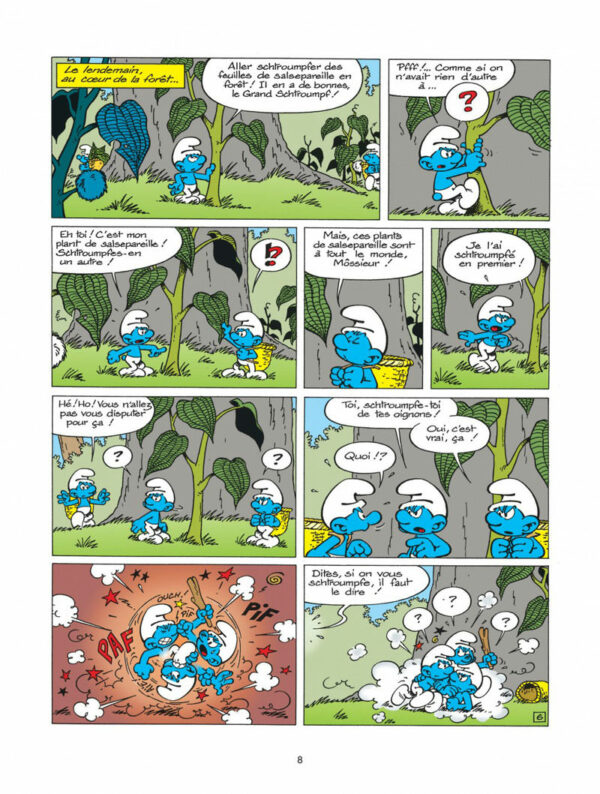 Les Schtroumpfs 20-7 Les Schtroumpfs tome 20, La Menace Schtroumpf
