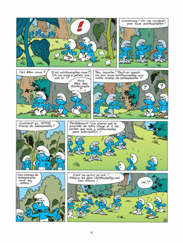 Les Schtroumpfs 20-8 Les Schtroumpfs tome 20, La Menace Schtroumpf