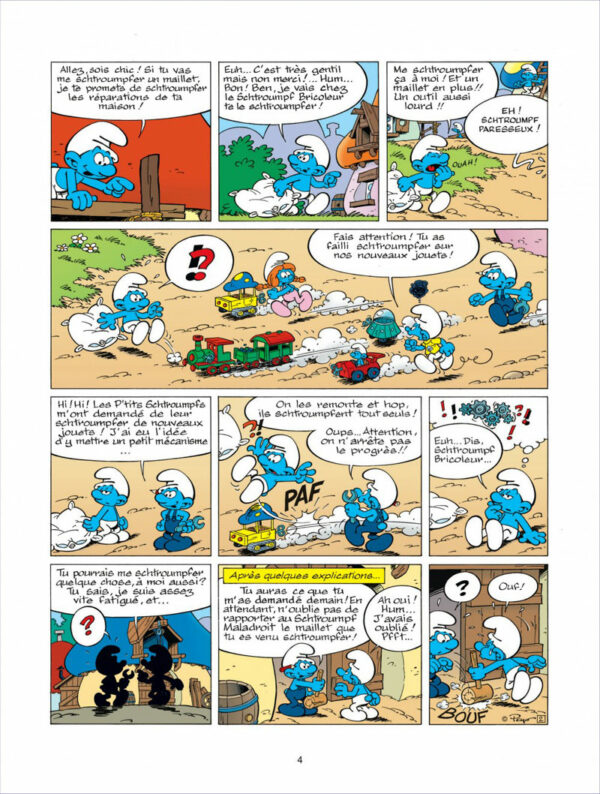 Les Schtroumpfs 21-3 Les Schtroumpfs tome 21, On ne Schtroumpfe pas le Progrès