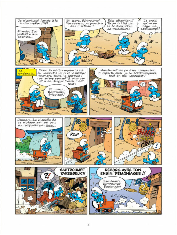 Les Schtroumpfs 21-4 Les Schtroumpfs tome 21, On ne Schtroumpfe pas le Progrès