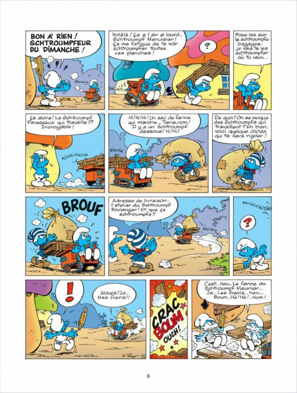 Les Schtroumpfs 21-5 Les Schtroumpfs tome 21, On ne Schtroumpfe pas le Progrès