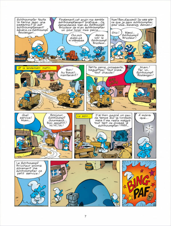 Les Schtroumpfs 21-6 Les Schtroumpfs tome 21, On ne Schtroumpfe pas le Progrès