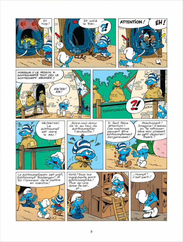 Les Schtroumpfs 21-8 Les Schtroumpfs tome 21, On ne Schtroumpfe pas le Progrès