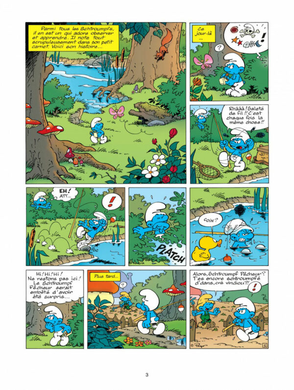 Les Schtroumpfs tome 22, Le Schtroumpf Reporter