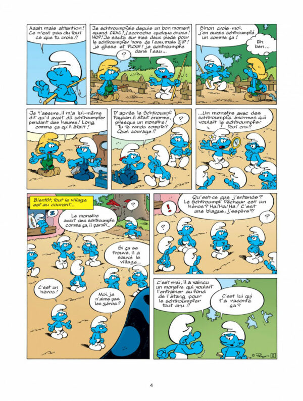 Les Schtroumpfs tome 22, Le Schtroumpf Reporter