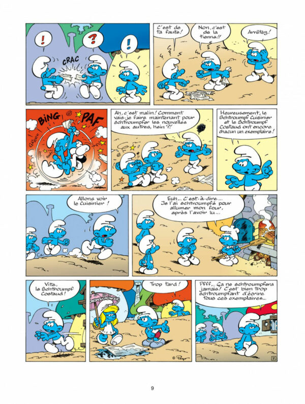 Les Schtroumpfs tome 22, Le Schtroumpf Reporter
