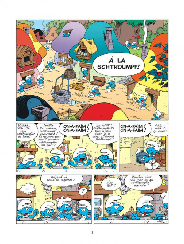 Les Schtroumpfs tome 24, Salade de Schtroumpfs