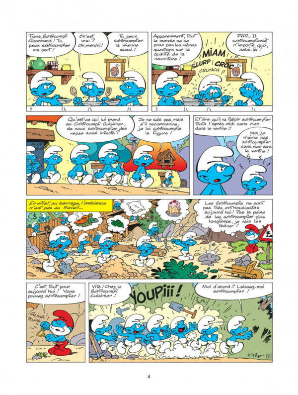 Les Schtroumpfs tome 24, Salade de Schtroumpfs