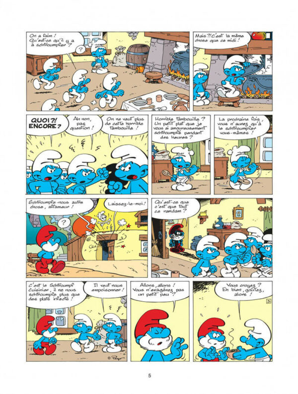 Les Schtroumpfs tome 24, Salade de Schtroumpfs