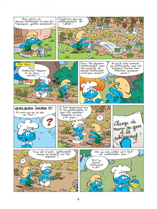 Les Schtroumpfs tome 24, Salade de Schtroumpfs