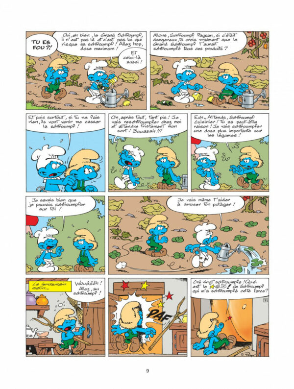 Les Schtroumpfs tome 24, Salade de Schtroumpfs