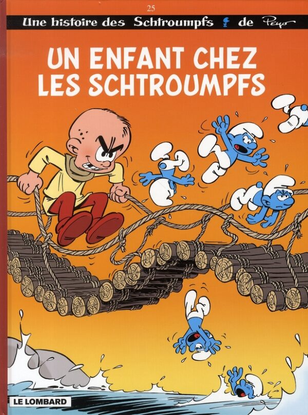Les Schtroumpfs tome 25, Un enfant chez les Schtroumpfs
