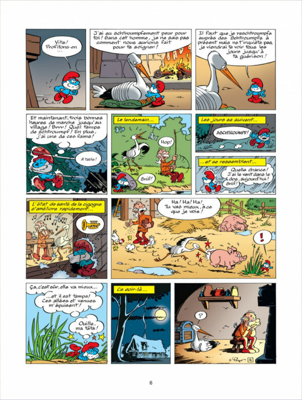 Les Schtroumpfs tome 25, Un enfant chez les Schtroumpfs
