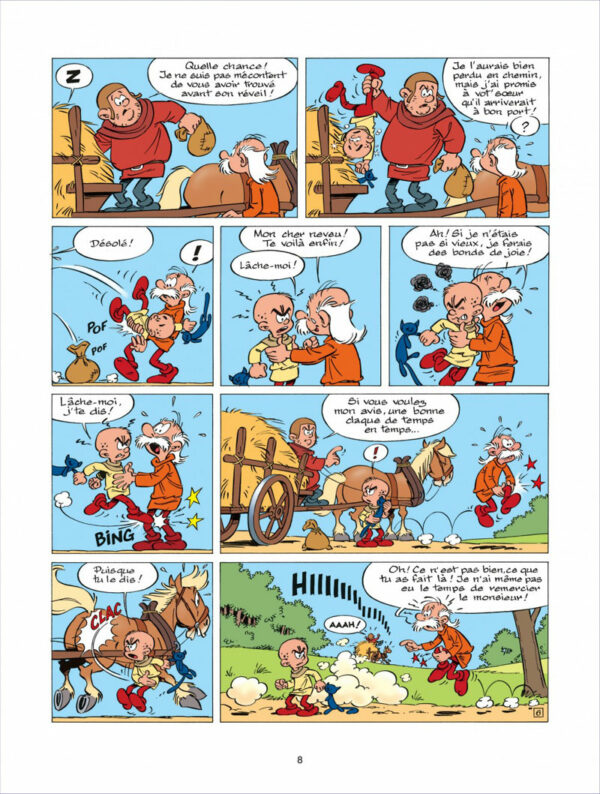 Les Schtroumpfs tome 25, Un enfant chez les Schtroumpfs