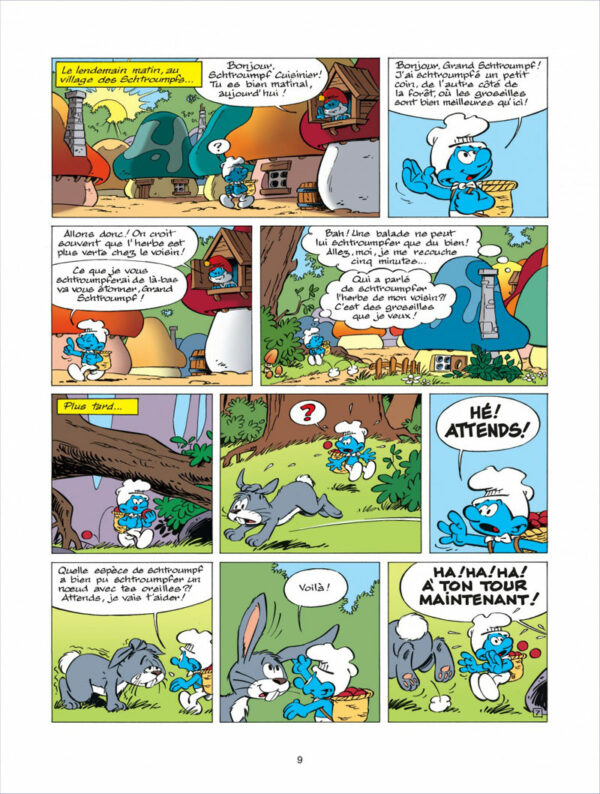 Les Schtroumpfs tome 25, Un enfant chez les Schtroumpfs