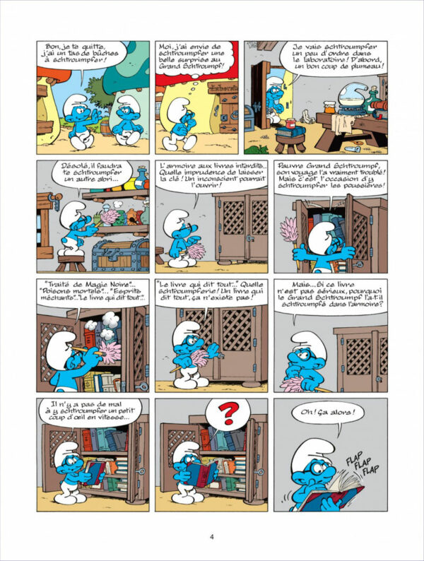 Les Schtroumpfs tome 26, Les Schtroumpfs et le Livre qui dit Tout