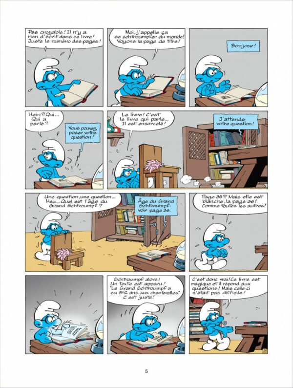 Les Schtroumpfs tome 26, Les Schtroumpfs et le Livre qui dit Tout