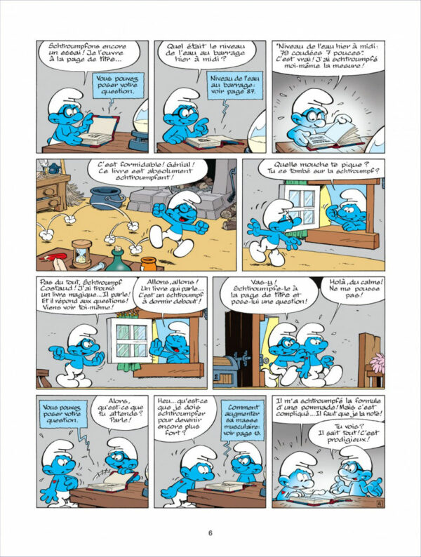 Les Schtroumpfs tome 26, Les Schtroumpfs et le Livre qui dit Tout