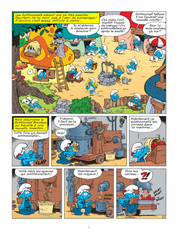Les Schtroumpfs 27-2 Les Schtroumpfs tome 27, Schtroumpf les Bains