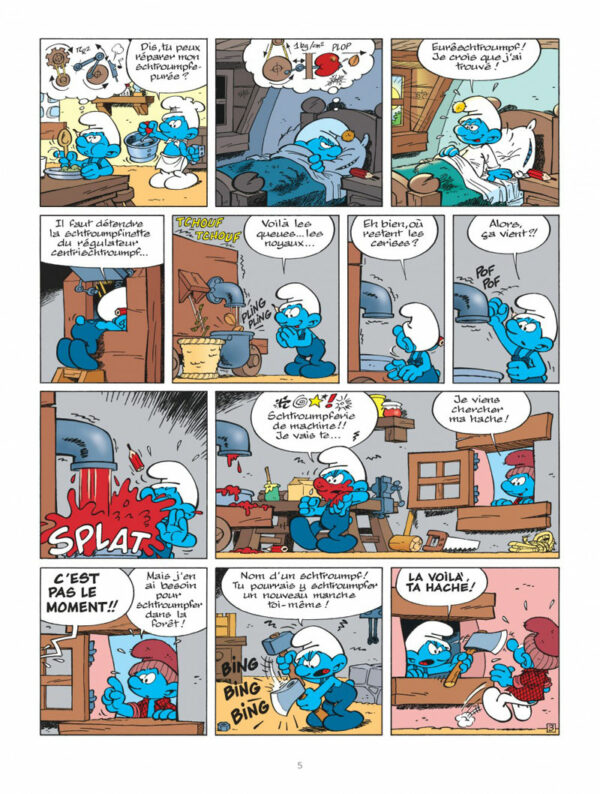 Les Schtroumpfs 27-4 Les Schtroumpfs tome 27, Schtroumpf les Bains