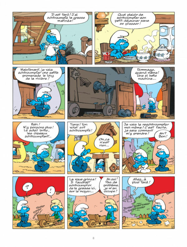 Les Schtroumpfs 27-7 Les Schtroumpfs tome 27, Schtroumpf les Bains