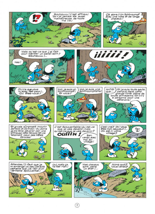 Les Schtroumpfs tome 03, La Schtroumpfette