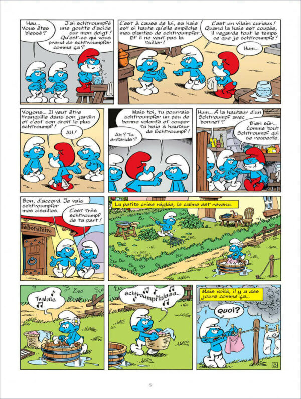 Les Schtroumpfs tome 30, Les Schtroumpfs de l'Ordre