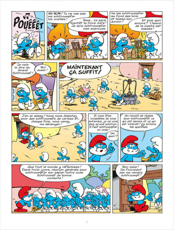 Les Schtroumpfs tome 30, Les Schtroumpfs de l'Ordre