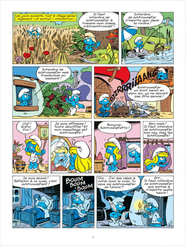 Les Schtroumpfs tome 30, Les Schtroumpfs de l'Ordre