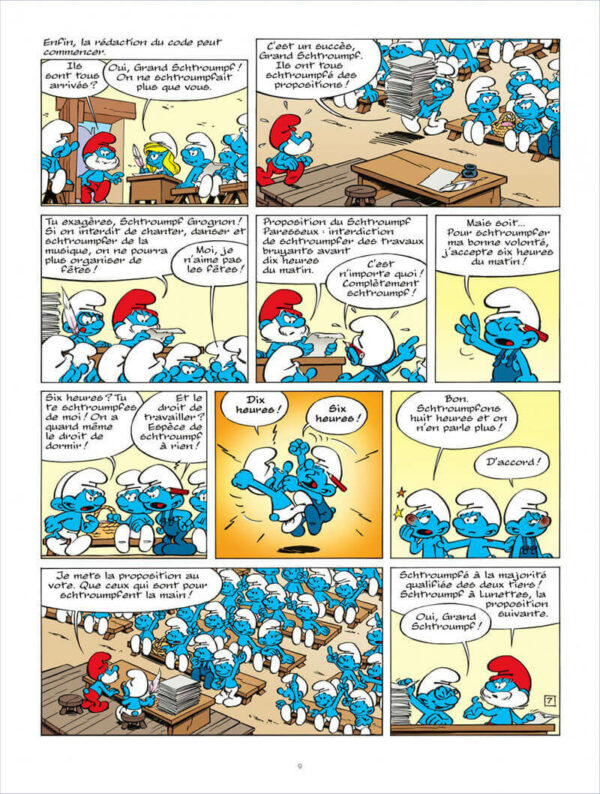 Les Schtroumpfs tome 30, Les Schtroumpfs de l'Ordre
