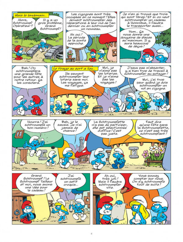 Les Schtroumpfs tome 38, Les Schtroumpfs et le Vol des Cigognes